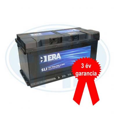 ERA SLI S59517 akkumulátor, 12V 95Ah 800A J+ EU magas- 3 év garancia!